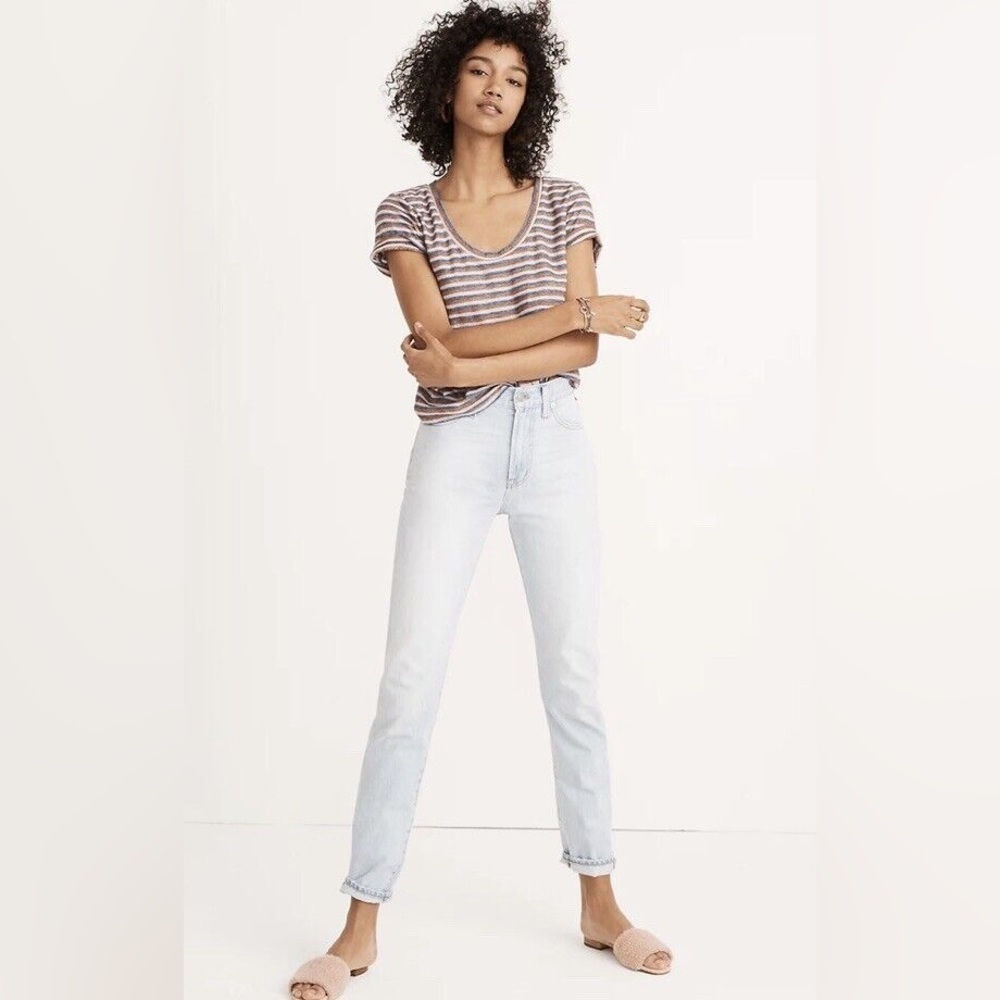 Madewell Light Blue Vintage Perfect Vintage Jeans Denim Size 25 100% Cotton